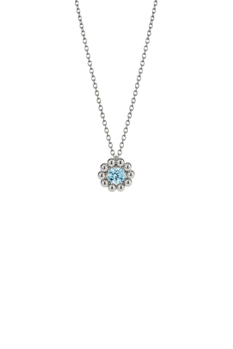 Lumoava Daisy riipus sininen L56228140000