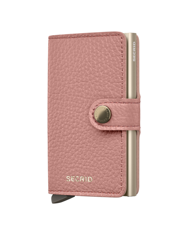 Pebble   Miniwallet   Rose   Cashmere   Front